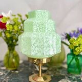 Skyscraper building art deco table lamp