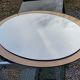 Antonio Lupi oval mirror from the 70s-80s 2 tains, 69x55 cm