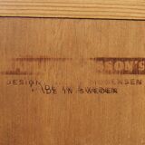 Ash bookcase, Scandinavian design, 1960s, designer: Børge Mogensen, manufacturer: AB Karl Andersson