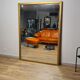 Miroir XIXème doré 182 x 132 cm
