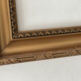 Old gilded frame
