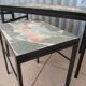 Brutalist Flag Stone nesting Tables, set of 3