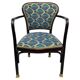 Chaise de bureau Jugendstil no.717 par Gustav Siegel