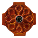 1960s/1970s Ceramic Wall Sconce, Mid-Century Space Age Design