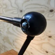 Vintage Jielde industrial adjustable factory lamp ^ desk