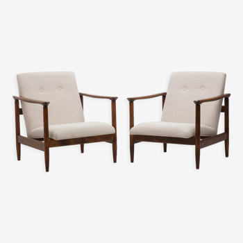 Pair of GFM-142 armchairs  from the 60