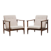 Paire de fauteuils GFM-142 des années 60