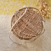Old Woven Willow Fishing Basket