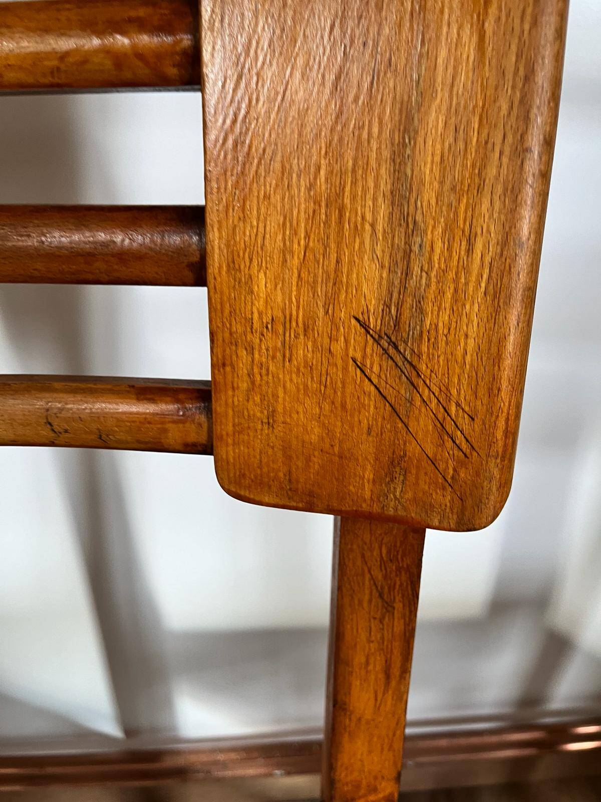 Set of 4 mismatched chairs