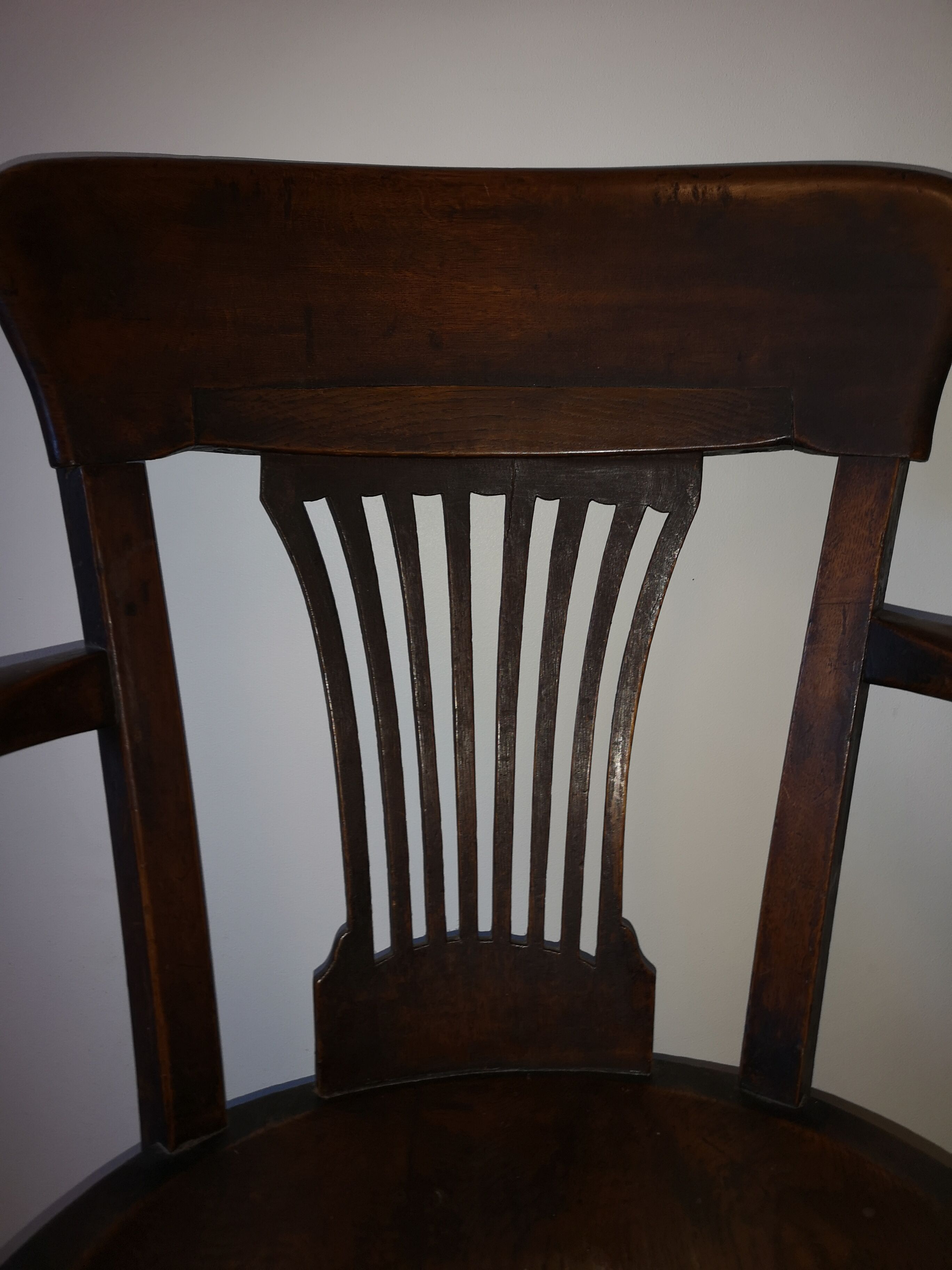 Victorian English office chair (1890-1900) James Shoolbred