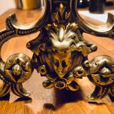 Brass chenets (pair)