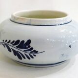 Blue Delft ashtray with lid