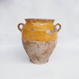 Pot a graisse confit vernissée ancien
