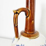 Vase, cruche Saint Uze en faïence "terre d'acier"