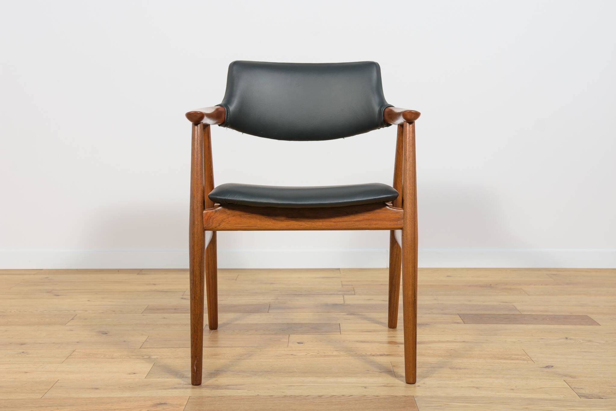 Mid century Teak Dining Chairs Model GM11 by Svend Åge Eriksen for Glostrup, 1950s, Set of 6