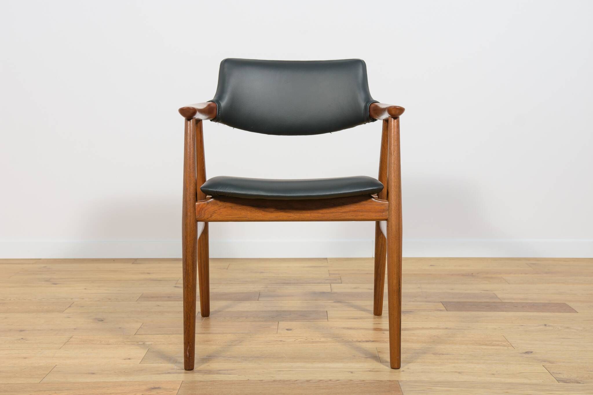 Mid century Teak Dining Chairs Model GM11 by Svend Åge Eriksen for Glostrup, 1950s, Set of 6