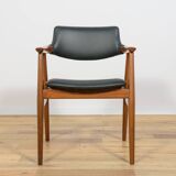 Mid century Teak Dining Chairs Model GM11 by Svend Åge Eriksen for Glostrup, 1950s, Set of 6