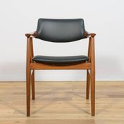 Mid century Teak Dining Chairs Model GM11 by Svend Åge Eriksen for Glostrup, 1950s, Set of 6