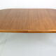 Swedish walnut dining table by B. Fridhagen for Bodafors, 1960s