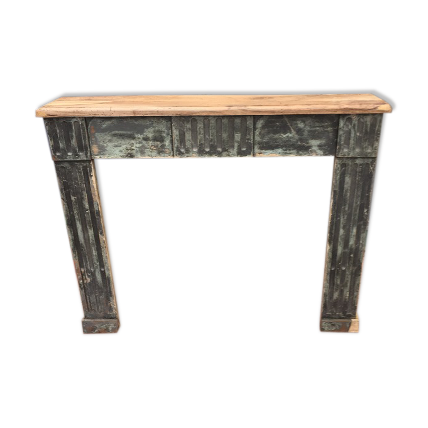 Old fireplace mantle