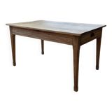 Table de ferme chêne 140 cm