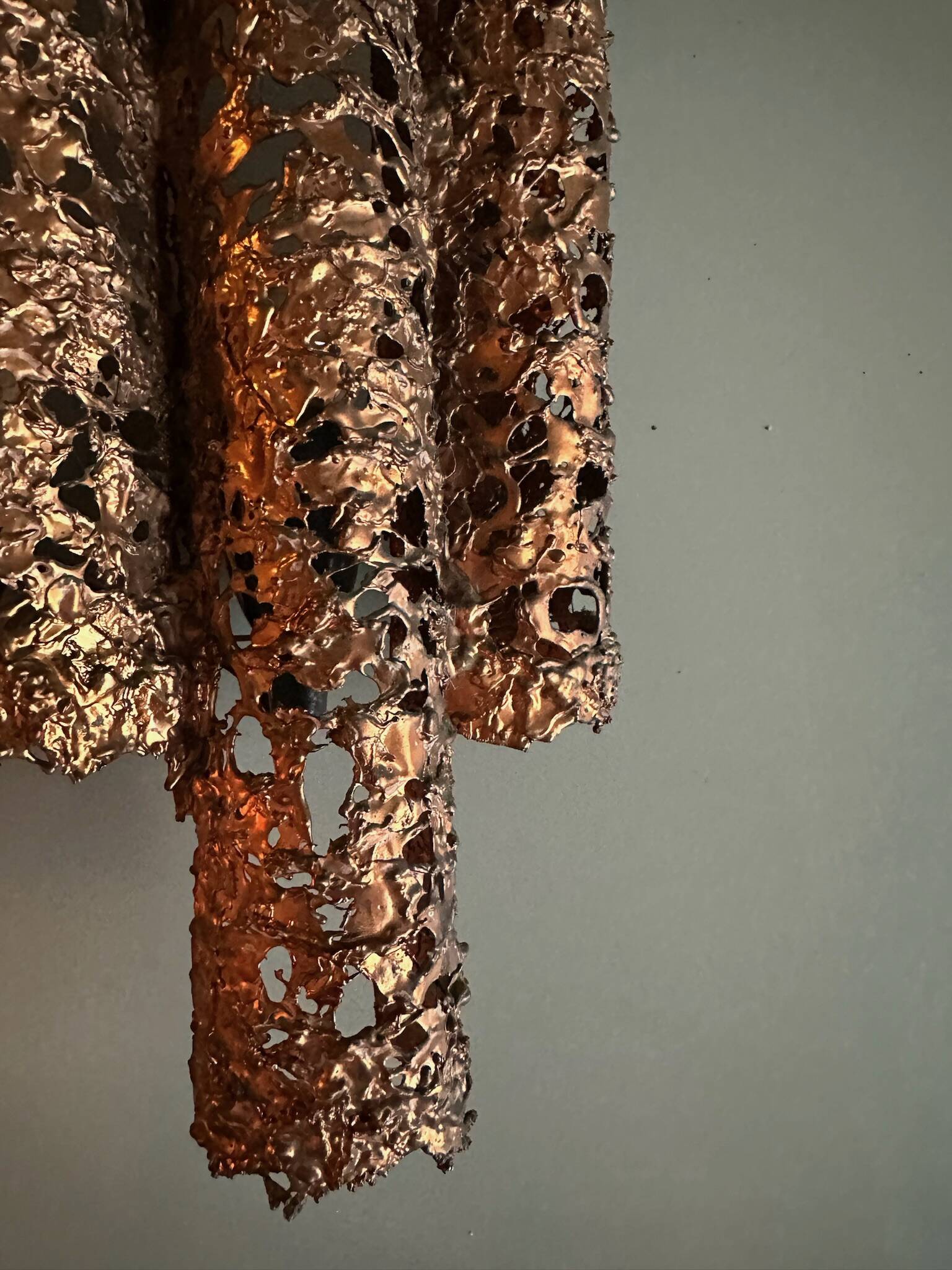 Brutalist Wall Light Metal Aimo Tukiainen Oy Moonlight Ltd. Finland