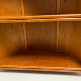 Rattan and bamboo bar and 3 stools from the 60s