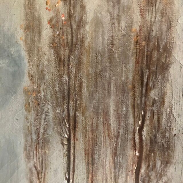 Painting XIXth framed