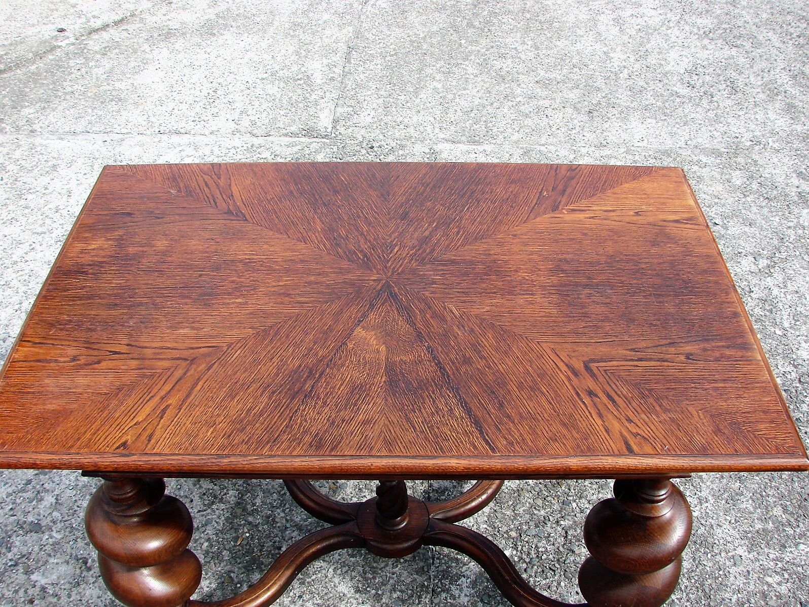 Oak table, 1950s