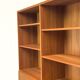 Vintage Teak Bookcase with Desk from Omann Jun, 1960s