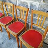 Series of four bistro chairs