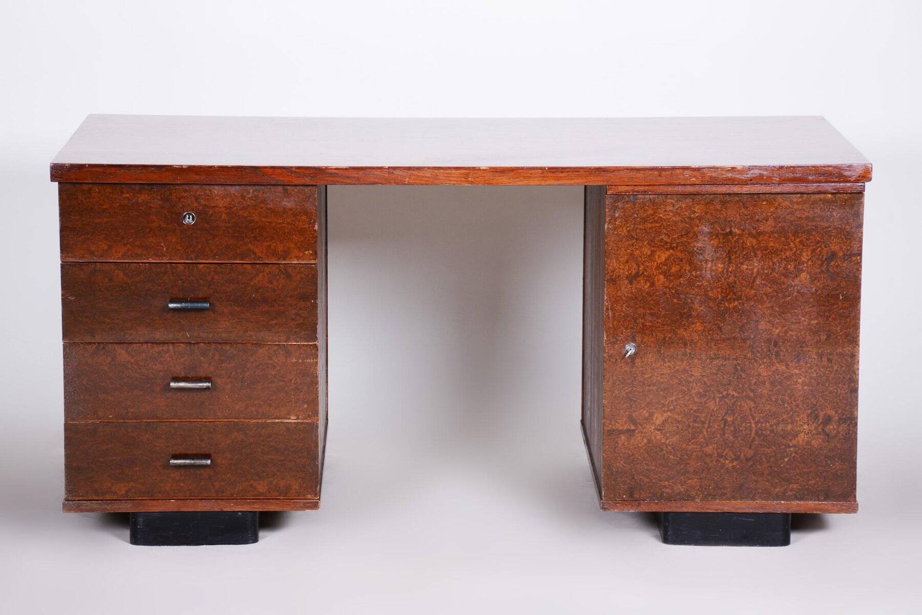 Art Deco Writing Desk by Jindřich Halabala, 1930s