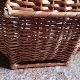 Large vintage wicker basket