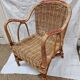 Rattan armchair from 1950