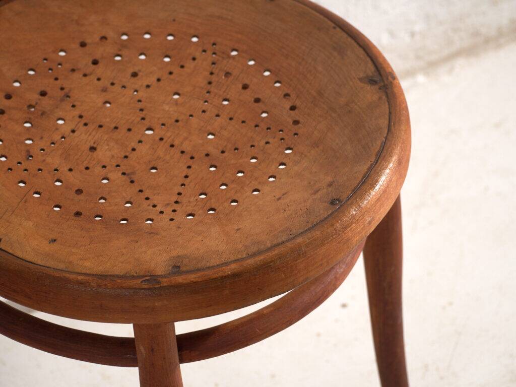 Antique bentwood Thonet chairs – Central Europe, circa 1930 #9 – Set of 2 pieces