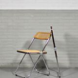 Four 'Plia' chairs by Giancarlo Piretti for Castelli