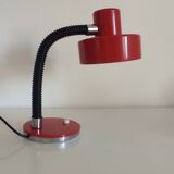 Red flexible 70s lamp