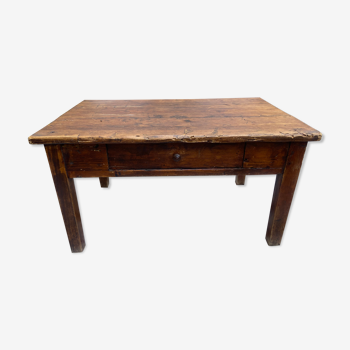 Vintage oak farmhouse table