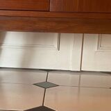 Commode vintage pieds compas