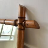Barber mirror style bamboo XXth