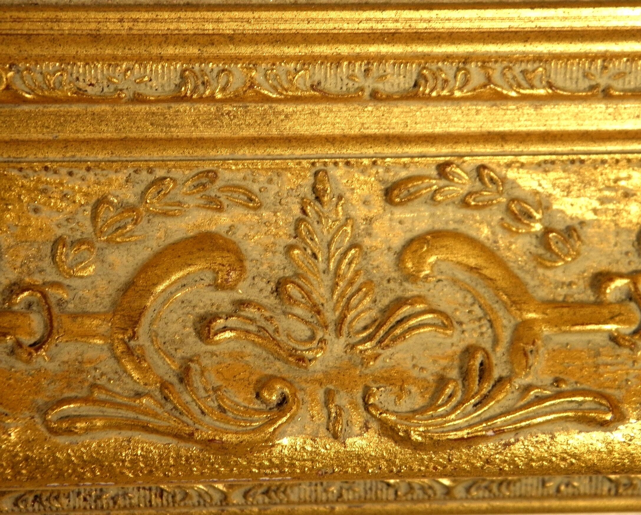 Cadre vieil or 50 x 40 cm