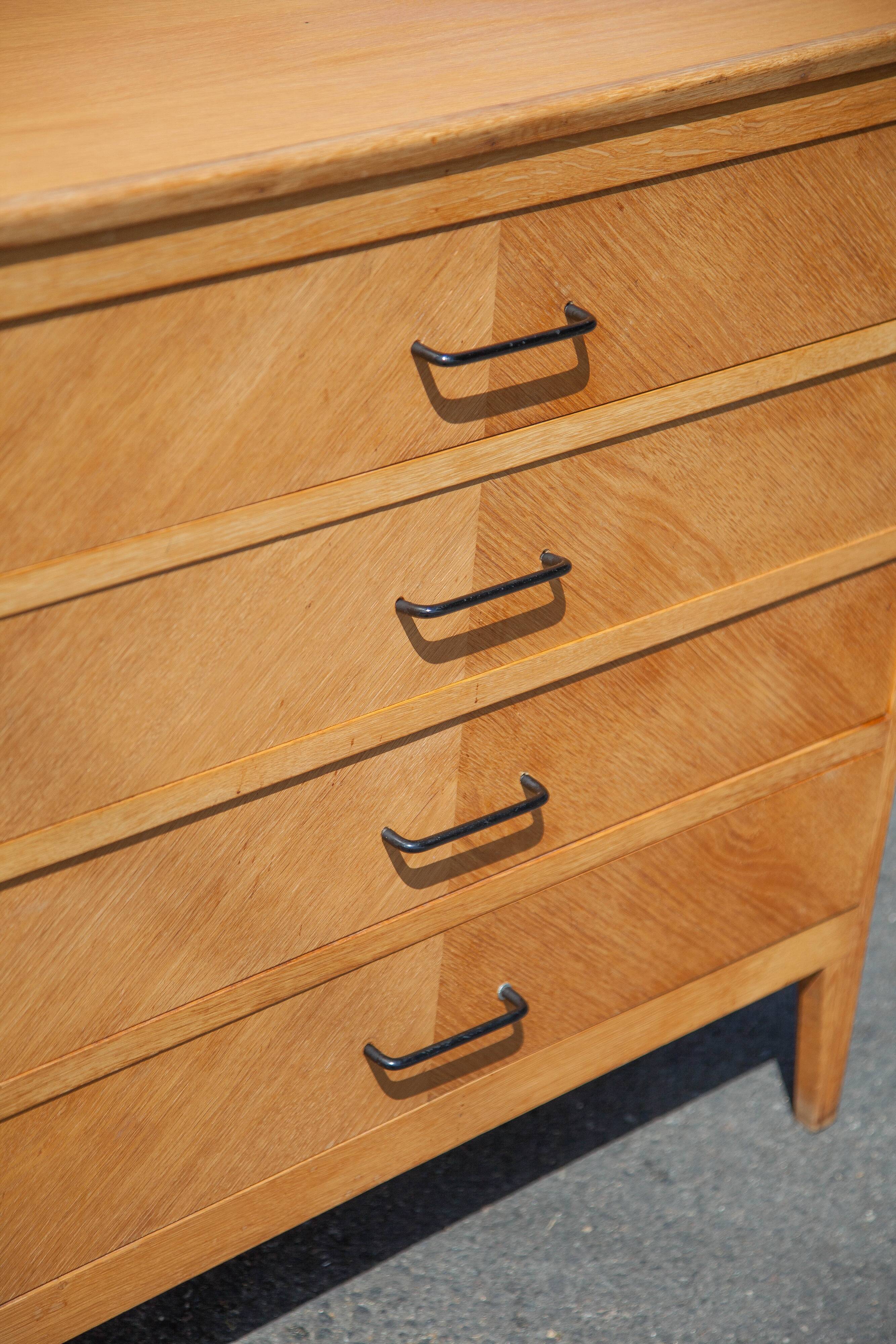 Commode vintage, meuble à tirois, meuble de rangement, commode bois, 60's