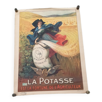 Affiche potasse d Alsace