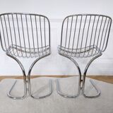 Rima Radiofreccia chrome chair by Gastone Rinaldi
