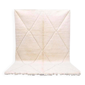 Tapis marocain blanc (200×300 cm)