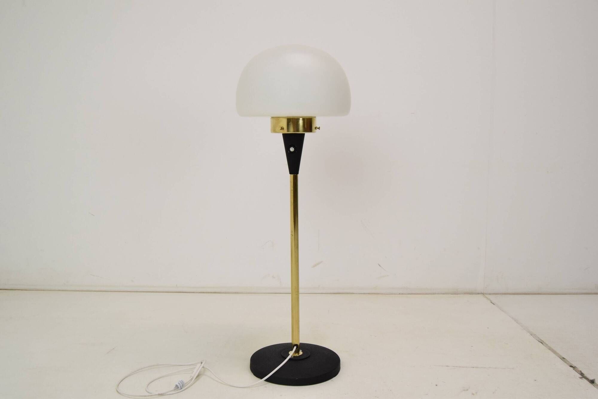 Vintage floor lamp designed by jaroslav bejvl for lidokov,1960's.