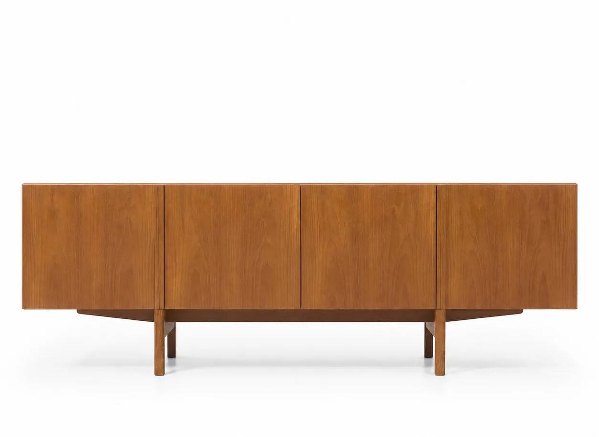 Scandinavian teak sideboard by Ib Kofod Larsen for Faarup Mobelfabrik.