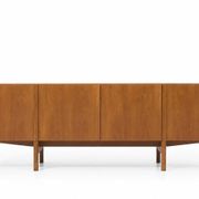 Scandinavian teak sideboard by Ib Kofod Larsen for Faarup Mobelfabrik.