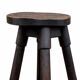 Tabourets de bar bois style Catalan Espagnol 1960s