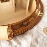 Large art deco mirror tray